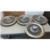 Image 1 : SET OF 4 VINTAGE HUB CAPS