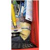 Image 8 : CRATE OF ASSORTED NEW SHOP AD DETAIL ITEMS, FILTERS, ETC
