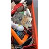 Image 8 : 2 CRATES OF ASSORTED HAND TOOLS AND SHOP SUPPLIES - SOME NEW