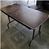 Image 2 : 4FT FOLDING MARKET TABLE