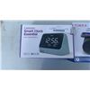 Image 2 : AS NEW TIMEX WIRELESS USB CHARGING CLOCK AND LENOVO SMART CLOCK TESTED AND WORKING