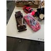 Image 2 : 2 BOXES OF COLLECTIBLES AND DIE CAST VEHICLES