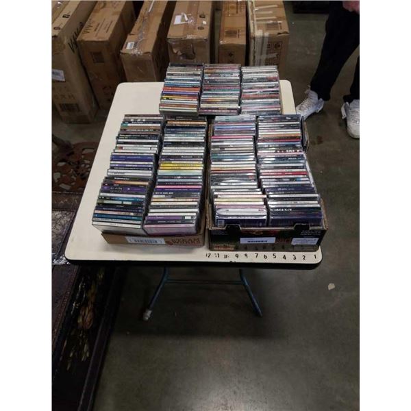 3 TRAYS OF CDS