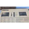 Image 2 : TOSHIBA 32" LED TV WITH REMOTE, LEGS AND WORKING 2022 MODEL