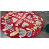 Image 3 : OVAL AREA RUG APPROX 7.5FT WIDE