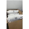 Image 2 : 4 NEW MAINSTAYS PILLOWS AND BOX OF SMALL WOMENS ABSORBANT UNDERWEAR