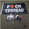 Image 1 : 5 NEW ANTI TRUDEAU 3FT X 5FT FLAGS
