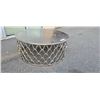 Image 2 : 3FT DIAMETER DESIGNER METAL COFFEE TABLE