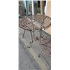 Image 8 : 3FT DIAMETER DESIGNER METAL COFFEE TABLE