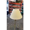 Image 2 : BRASS FLOOR LAMP WITH GLASS TABLE