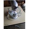 Image 2 : KITCHENAID 5QT ARTISAN TILT-HEAD STAND MIXER ONE GLASS BOWL LOCKING TAB BROKE - RETAIL $396