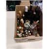 Image 2 : LOT OF VINTAGE LIQUOR MINATURES AND COLLECTIBLE WINE