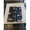 Image 1 : 4 NEW ADIDAS CLUB 3STR BLACK TEE SIZE MEDIUM