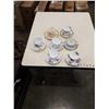 Image 1 : 7 CHINA CUPS AND SAUCERS ROYAL ALBERT, ROYAL DOULTON, FOLEY AND LIMOGES