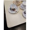 Image 2 : 7 CHINA CUPS AND SAUCERS ROYAL ALBERT, ROYAL DOULTON, FOLEY AND LIMOGES