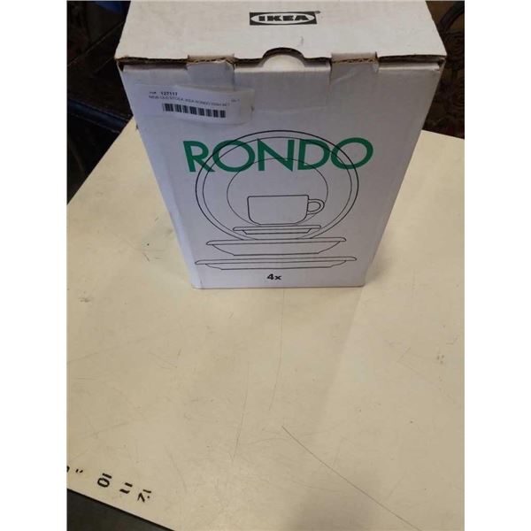 NEW OLD STOCK IKEA RONDO DISH SET