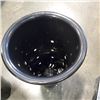 Image 3 : STACK OF NEW 10 PLASTIC ORCHID GARDEN PLANT CONTAINERS BLACK RETAIL $46 FOR 4