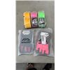 Image 1 : 3 NEW MAVIKS HAND WRAPS AND 2 NEW PAIRS MAVIKS WORK OUT GLOVES - RETAIL $199