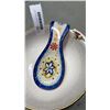 Image 2 : ROYAL ALBERT OLD COUNTRY ROSE BOWL AND PAINTED SPOON