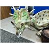 Image 2 : 13' LONG X 5' WIDE X 58" HIGH TRICERATOPS DINOSAUR BENCH.  FIBERGLASS