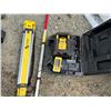 Image 1 : STABILA LASER LAR-350 WITH STAND, MOTION CONTROLLED. REMOTE, GRADE ROD, IN CASE. LOTS OF GOOD INFO