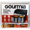 Image 1 : GOURMIA DUAL BASKET DIGITAL AIR FRYER