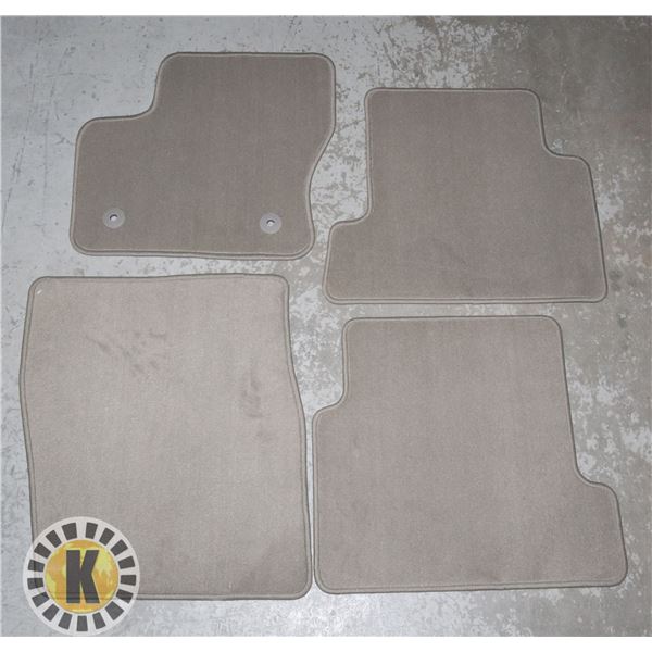 NEW CAR FLOOR MATS (COMPLETE SET)