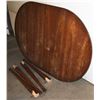 Image 2 : VINTAGE WOOD TABLE (APPROX 5' LONG X 42" WIDE)