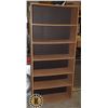 Image 1 : 72" X 12" X 32" PARTICLE BOARD SHELF UNIT