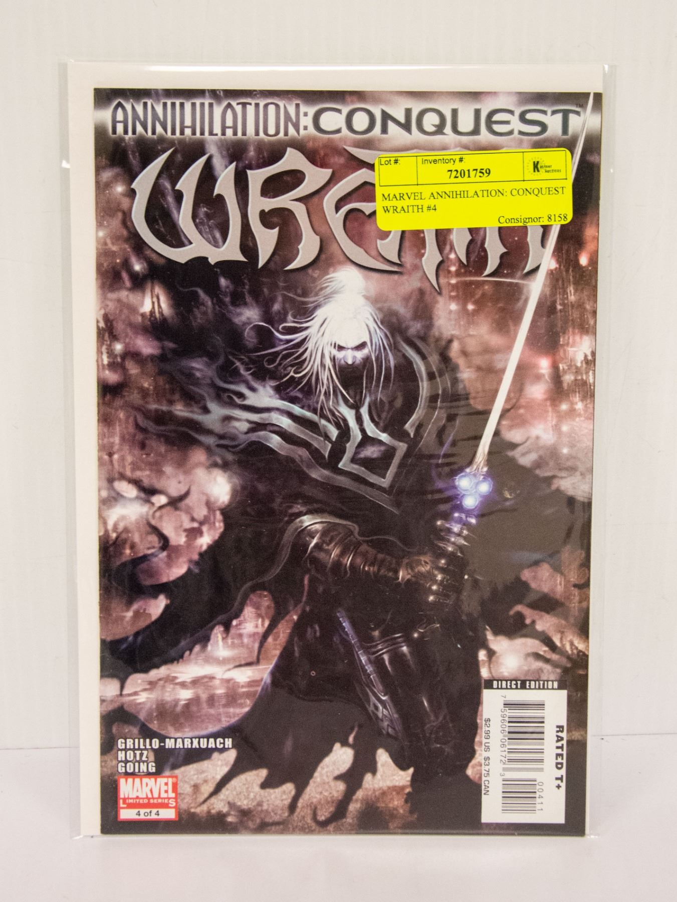 Marvel Wraith MARVEL ANNIHILATION: CONQUEST WRAITH #4