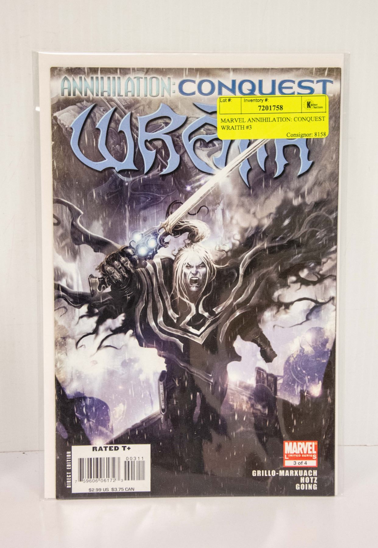 Marvel Wraith MARVEL ANNIHILATION: CONQUEST WRAITH #3