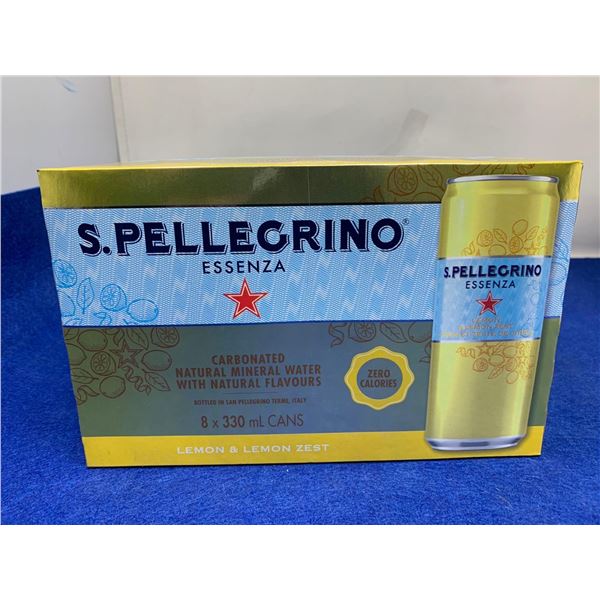 S. Pellegrino Lemon & Lemon Zest (6 x 330ml)