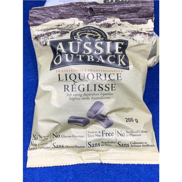 Aussie Outback Black Licorice (200g x 4)