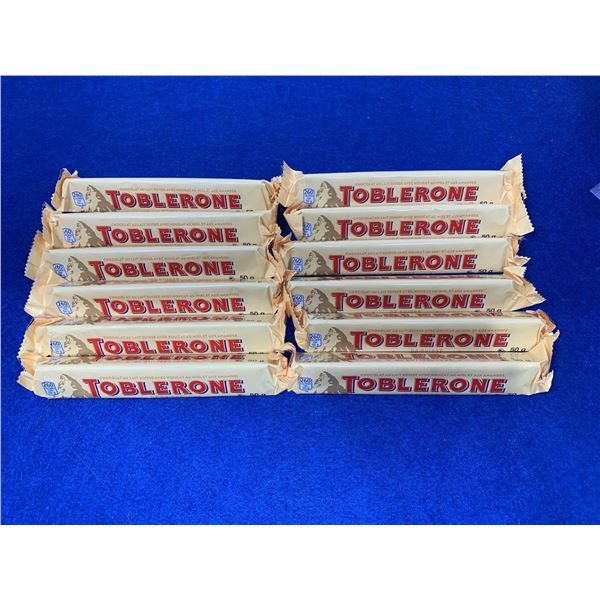 Toblerone Swiss Milk Chocolate with Nougat (12 x 100g)