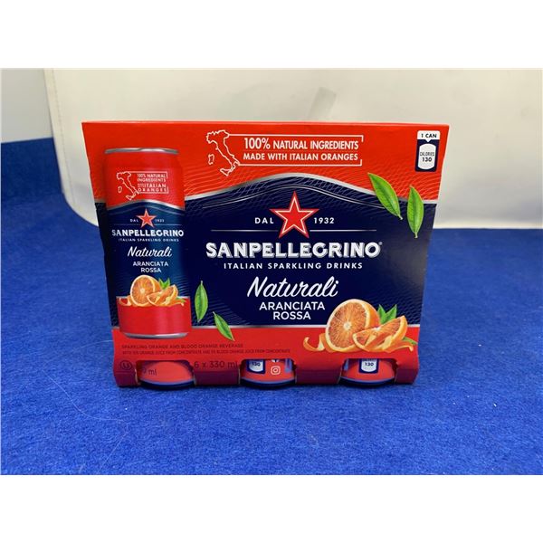 Sanpellegrino Sparkling Orange & Blood Orange Beverage (6 x 330ml)