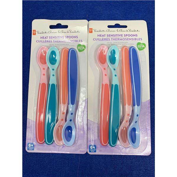 Heat Sensitive Spoons (2 x 4)