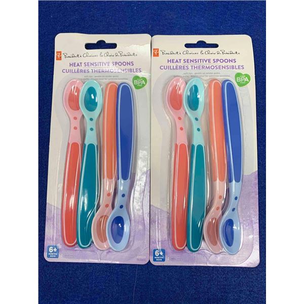 Heat Sensitive Spoons (2 x 4)