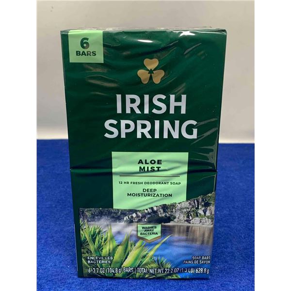 Irish Spring Aloe Mist (6 x 104.8g)