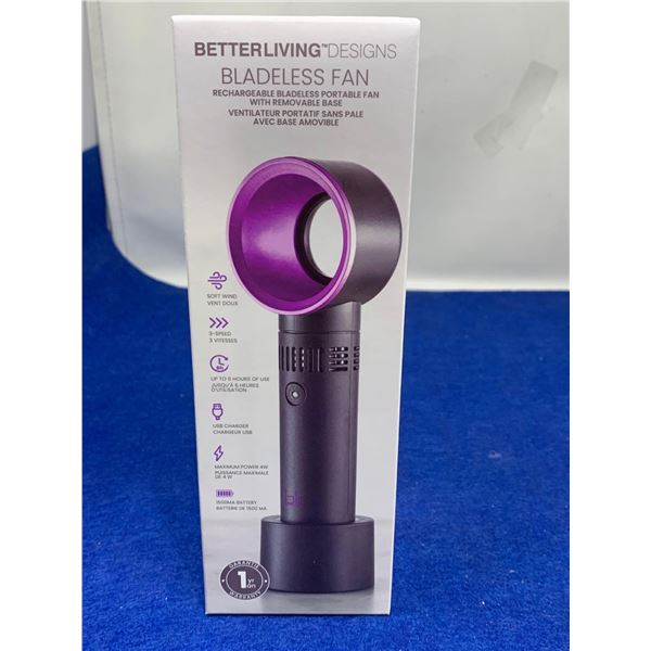 Betterliving Designs Portable Bladeless Fan