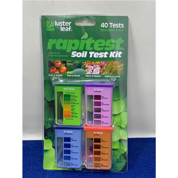 Luster Leaf Rapitest Soil Test Kit (40 tests)