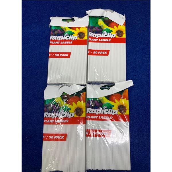 Rapiclip Plant Labels (4 x 50pk)