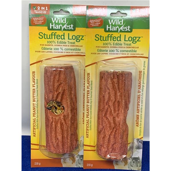 Wild Harvest Stuffed Logz (2 x 218g)