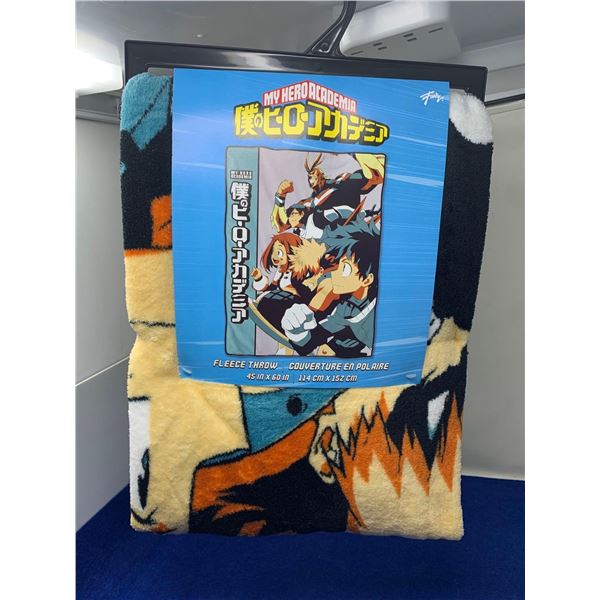 My Hero Academia Fleece Throw (45in x 60in)