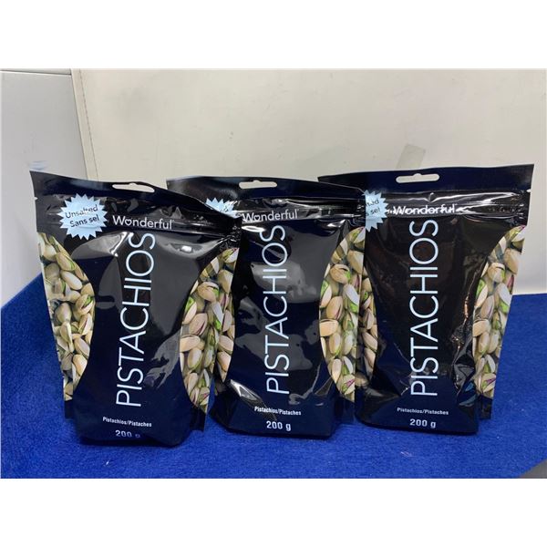 Wonderful Pistachios (3 x 200g)