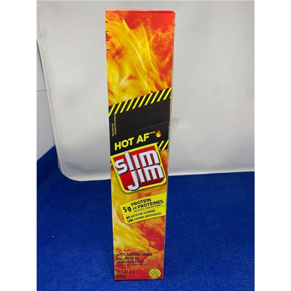 Hot AF Slim Jim Spicy sausage Snacks (24 x 27.5g)