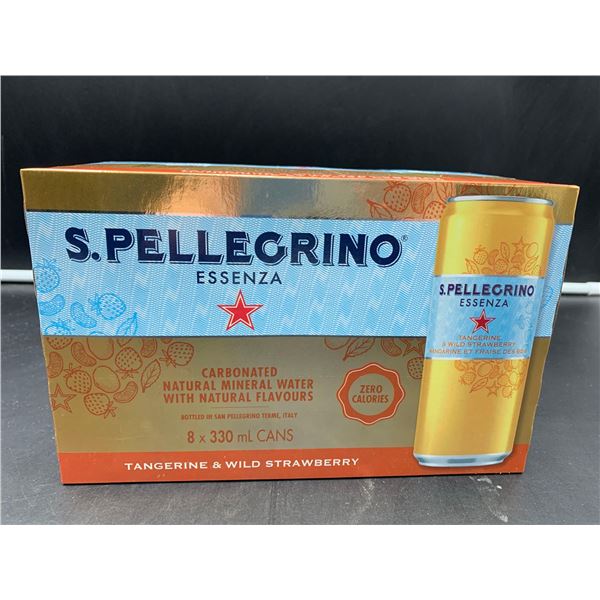 S. Pellegrino Tangerine & Wild Strawberry (8 x 330ml)