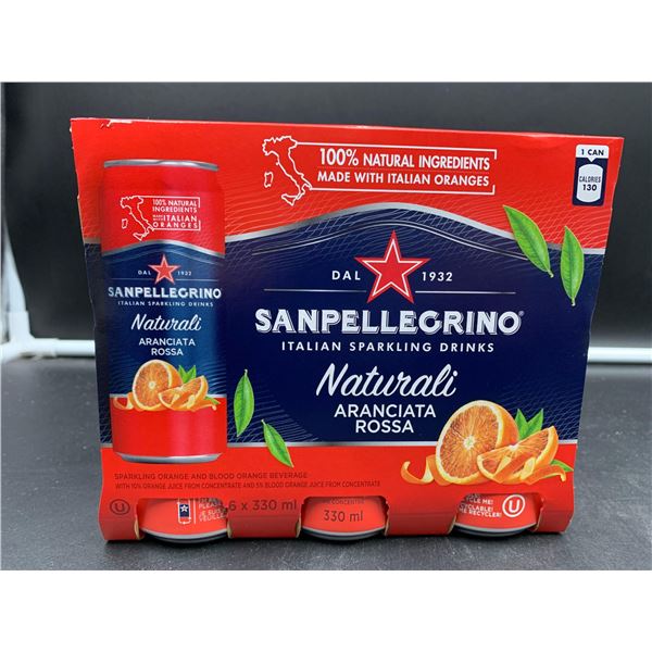 Sanpellegrino Sparkling Orange and Blood Orange Beverage (6 x 330ml)