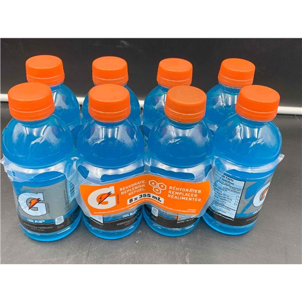 Gatorade Cool Blue Electrolyte Beverage (8 x 355ml)