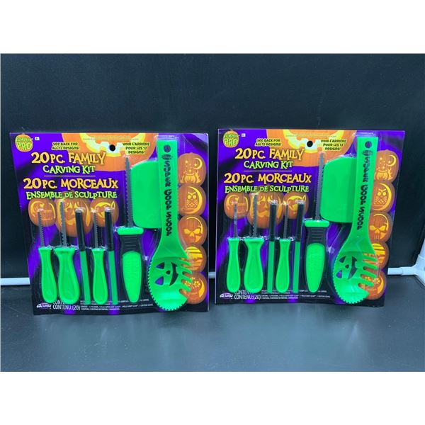 20pc Family Carving Kits (2ct)