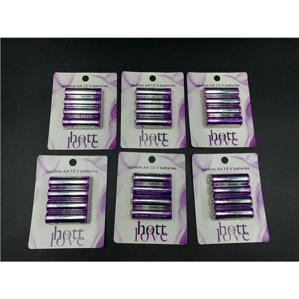 Lot of AA Batteries 1.5V (6 x 4)